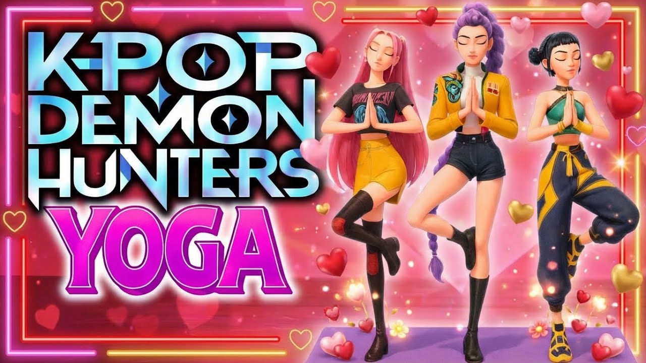 💕New Demon Hunters K-Pop Songs You’ve Never Heard 🎶💕St. Valentine’s Yoga 🧘‍♀️💜Brain Break Kids Game✨