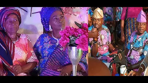 See Kunle Afod Mother & Grandmother Dancing As Adegbodu Twins Performs