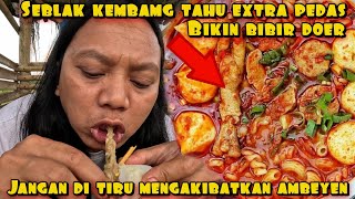Download Lagu SEBLAK KEMBANG TAHU EXTRA PEDAS BIKIN BIBIR DOER MP3