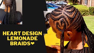HEART PARTS LEMONADE BRAIDS (EASY & DETAILED TUTORIAL)