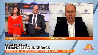 Interview with David Koch & Natalie Barr, Sunrise, Channel 7 (15 September 2021)