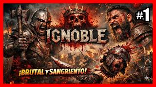 ¡Este juego es una carnicería! 🩸 | IGNOBLE (Demo Gameplay)