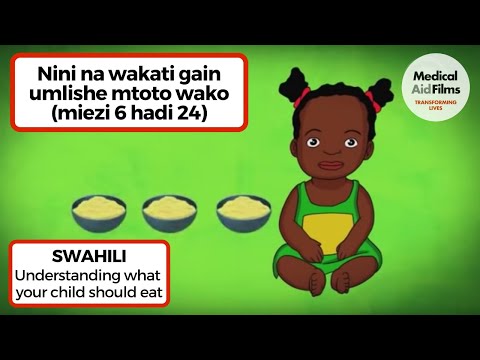 Video: Jinsi Ya Kulisha Mtoto Wako