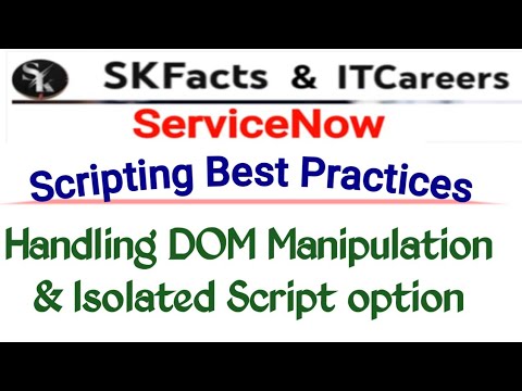 Servicenow Scripting Best