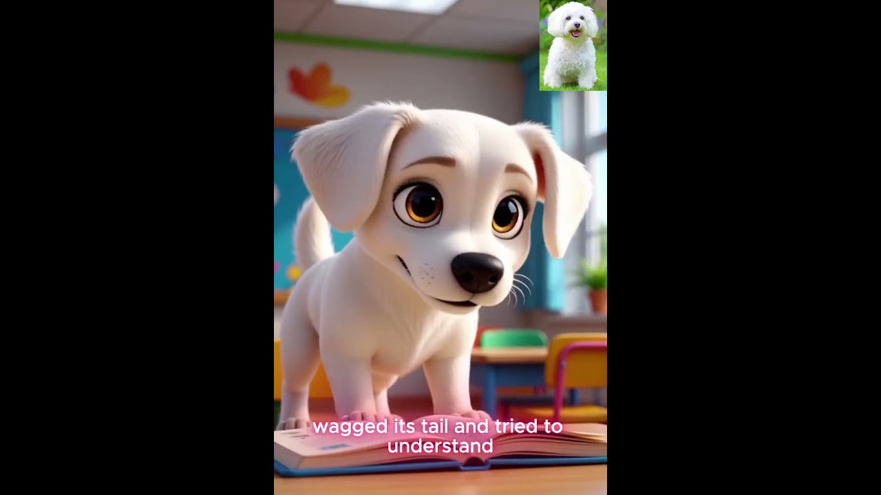 «Невероятно! Собака записалась в школу 😆🐶📚» 