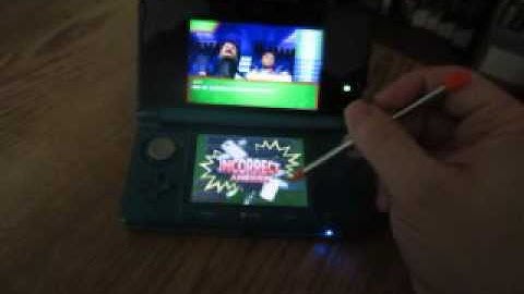 Are You Smarter Than A 5th Grader Nintendo 3DS Run: Game 1