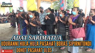 adat Sari Matua Uduran Hula-Hula Pasahat Boras sipirni tondi & Ulos Sitorop rambu