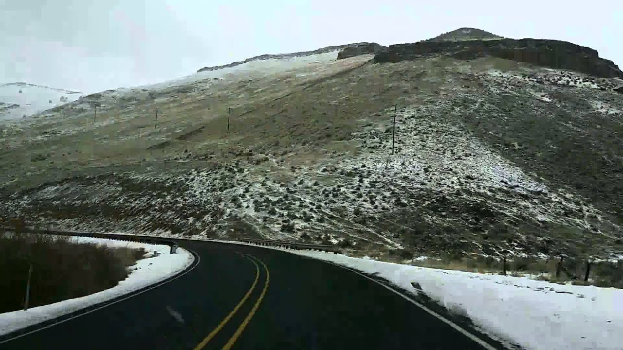 Ontario to Burns timelapse drive YouTube