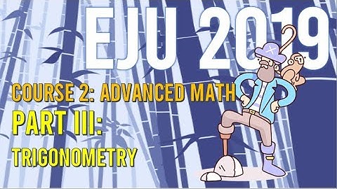cos 3x in EJU 2019 Course 2 Part 3