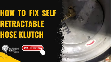 How To Fix Klutch Self-Retractable Hose Reel | Roadside Genius