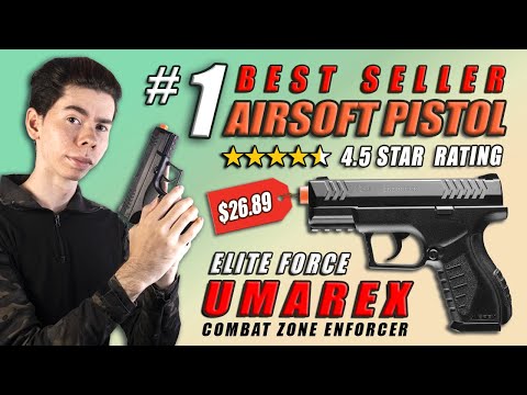 Amazon 1 Best Seller Airsoft Pistol!  Is It Any Good?