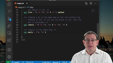 Map ADT: Bindings, Of List | OCaml Programming | Chapter 8 Video 2