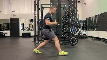 Forward Lunge w/ T-Spine Rotation