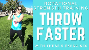 Throw Faster | 5 Exercises Targeting Rotational Strength | Dodgeball