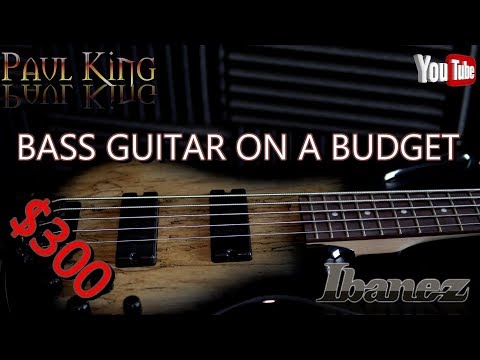 ibanez-gio-5-string-bass---a-bass-guitar-on-a-budget-//4k