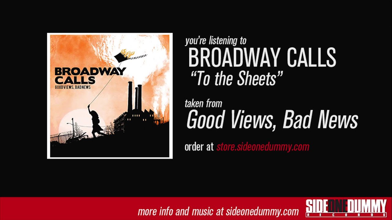 Watch Broadway Calls - To the Sheets (Official Audio) on YouTube Watch Broadway Calls - To the Sheets (Official Audio) on YouTube