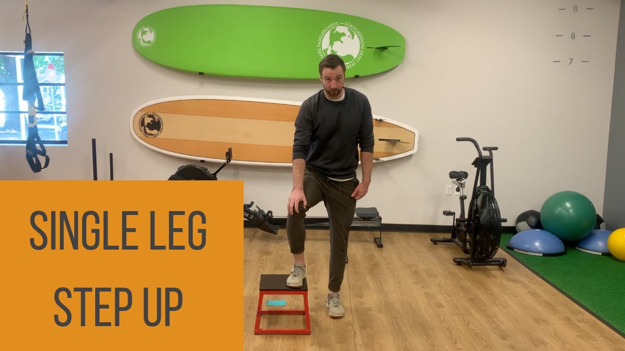 The Single Leg Step Up | Lunge Patterning - YouTube