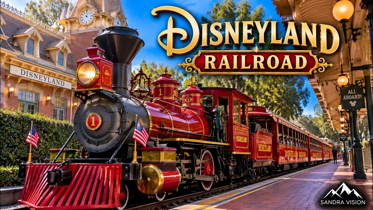 [HD] Disneyland Railroad | ASMR 🎧 | Rider POV | Full Ride with ...