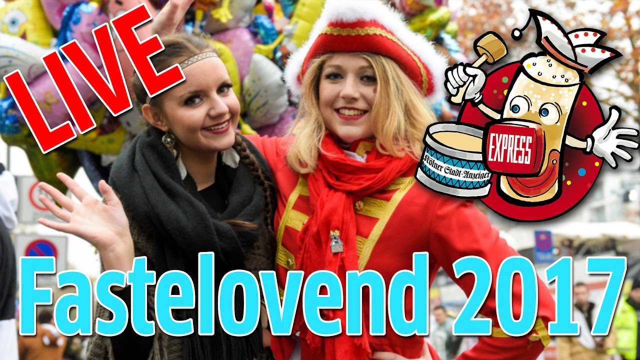Karneval In Koln Fastelovend 17 Live Youtube