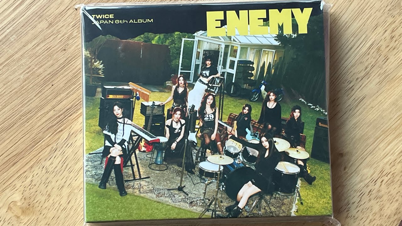 TWICE Enemy 6th Japanese Album | TWICE Album Unboxing - YouTube