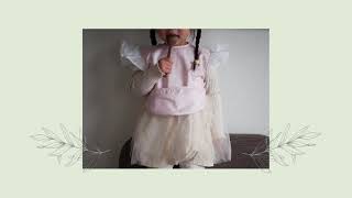 〔Lien de famille〕こういうときだからこそお食事中も楽しく〔撥水加工フリルお食事エプロン〕