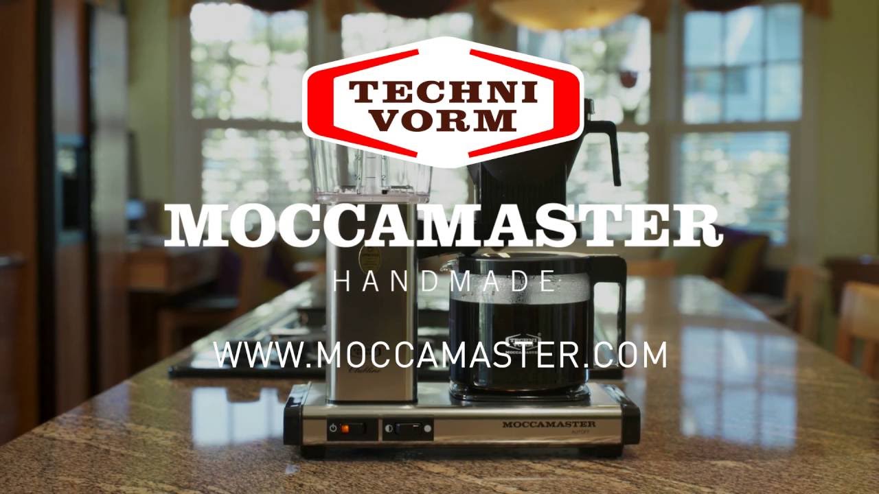 Moccamaster KBGT: Pour Over Automatic Drip Stop Coffee Maker Refurbished