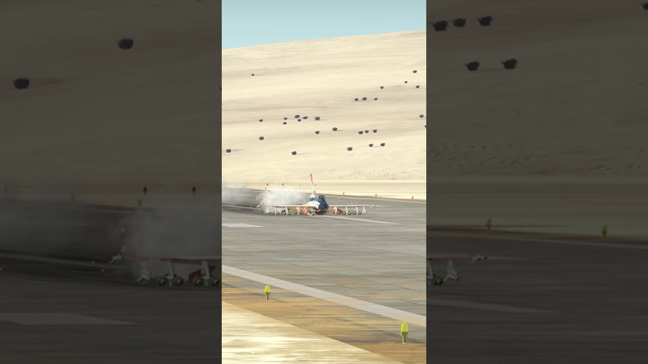 Insane Jet Takeoff in the Desert You Won’t Believe!