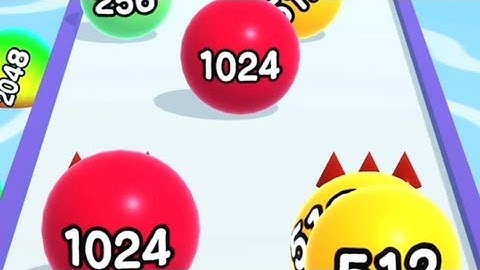 Ball run 2048 Gameplay #14