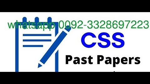 CSS-English Precis-2004 Past Paper Solved I CSS I PMS I IAS II By M Farhan Khan Abbasi