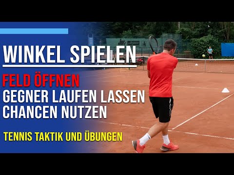 Öffne das Feld und hol dir die Punkte | Winkel einsetzen | Tennis Mastery