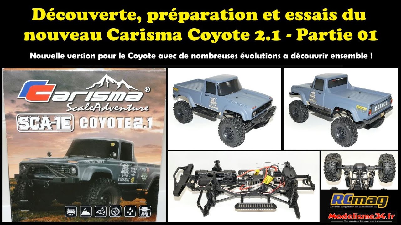 First look at and testing the new Coyote 2.1 from Carisma - Part 1