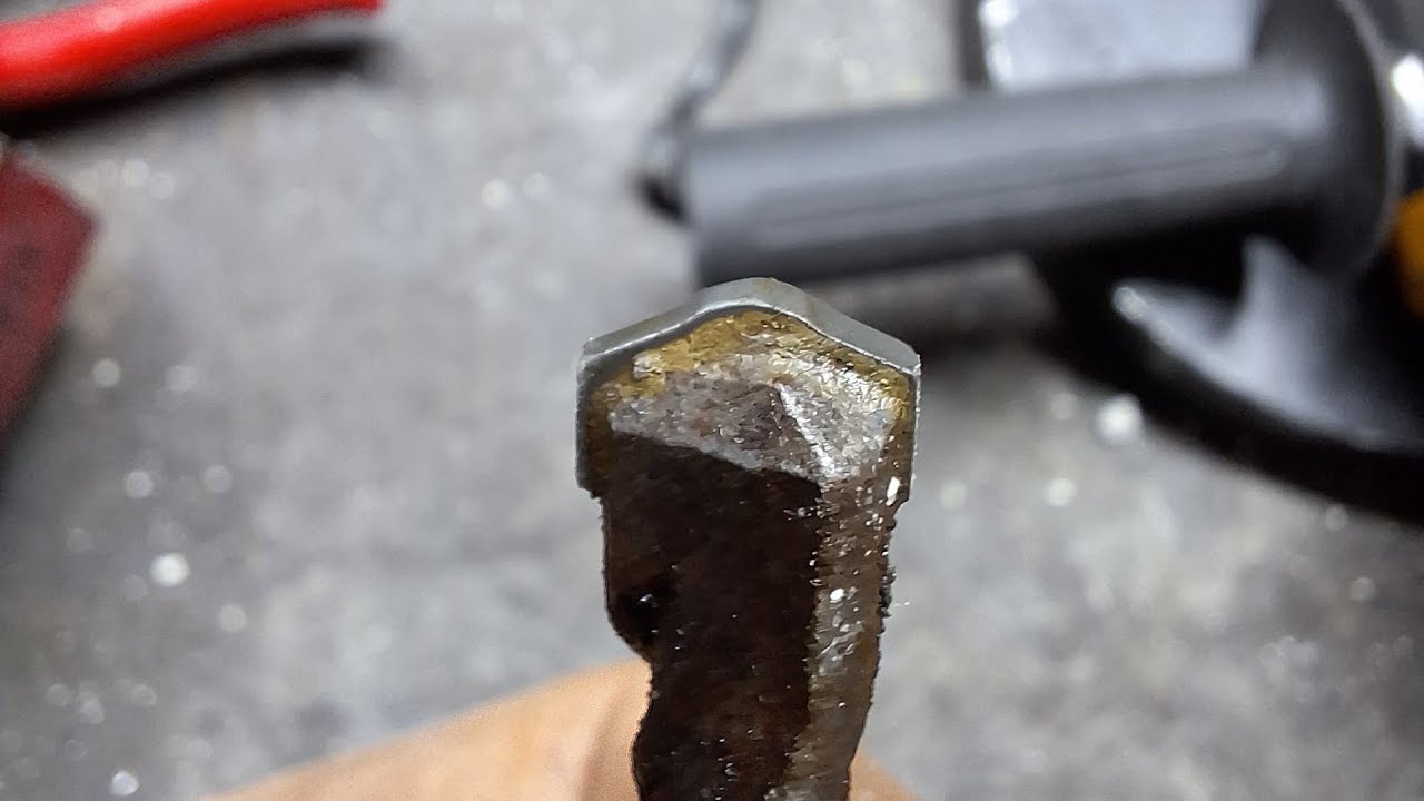 como afiar broca com vídea para concreto