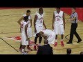 Chris manhertz huge hit on kj rose  canisius vs fairfield  mens hoops  february 01 2014