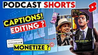 How To Make Podcast Shorts Like A Pro 🤯 In 2024  | Grow Sense
