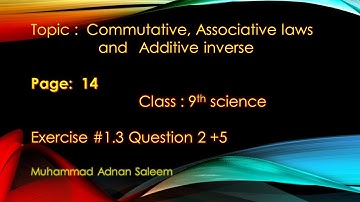 9th class mathematics, Exercise 1.3 Q#2+5 Math ch 1 Matrices part 1 Maths Lecture#5