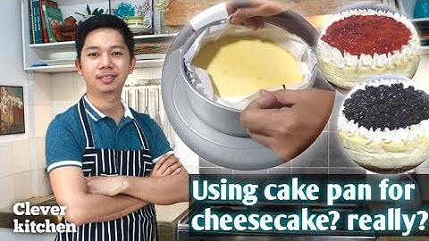 How to use regular pan for cheesecake? | Clever kitchen