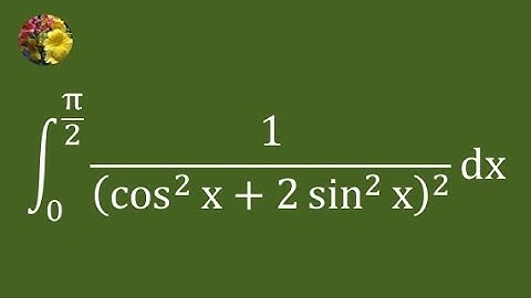 Solving definite integral using standard techniques