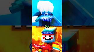 Swight vs Coldified #minecraft #gugugaga #youtube #shorts