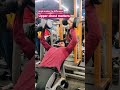 Incline Dumbbell Press 🔥 | Day 26 Upper Chest Workout 💪 #gymlife #fitnessshorts #gymshorts