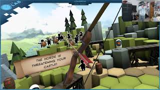 Day 2 With HTC Vive VR - The Lab Bow & Arrow Castle Defense screenshot 2