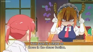 Elma Challenge Ms Kobayashi To A Duel | Miss Kobayashi's Dragon Maid Season 2 Ep 4