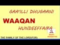 Faarfannaa Girmaaye Baayisa Baga Gammaddani With Lyrics Faarfannaa Girmaaye Baayisa Baga Gammaddani With Lyrics