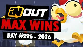 InOut Games Max Wins Best Moments (Day 296 - 2026)