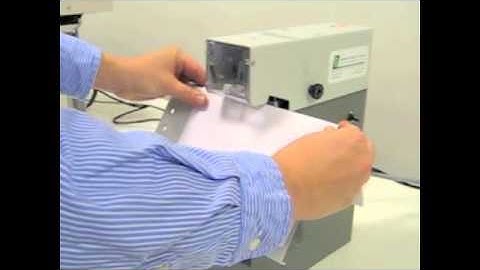 Saddle Stitch Stapler Instructional Video SCAD Atlanta Production room