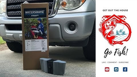 Watersnake trolling motor mod Hobie Kayak Mirage Drive (T18S & T24) Installation