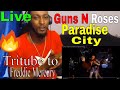 Guns N' Roses   Paradise City REACTION!!! Freddie Mercury Tribute Live Wembley 1992