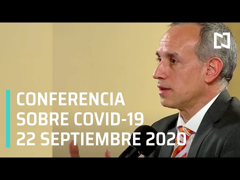 Conferencia Covid-19 en México - 22 septiembre 2020