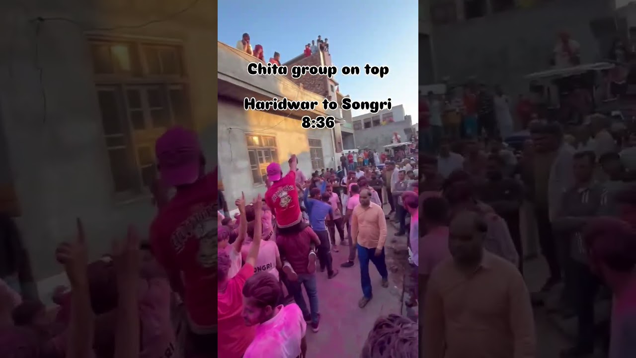 chitta group songri always king of haridwar 218km 8.36 ala chitta balak h koi tkkr meh kit h va 🤣