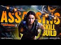 The chainkillers 6skill tier hybrid build in the division 2  xp farm  hotshot  sniper