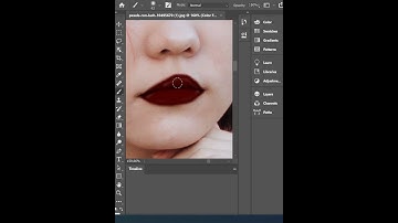 Mind-blowing technique to create realistic lipsticks in photoshop #shorts